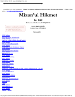Mizan’ul Hikmet 12 - Muhammed Muhammedi Reyşehri.pdf